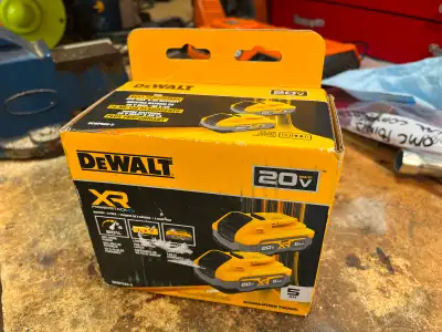 Brand new DeWalt 5Ah 20v Max battery twin-pak. Never opened. Located near Lanark. Can deliver to Per...