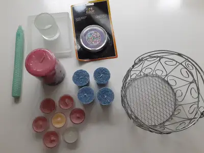 17 PC ASST. CANDLES & HOLDERS! ~$60 Value, View more