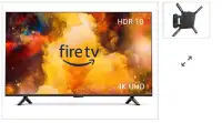 Amazon Fire TV 43po Série Omni 4K avec contrôlevocal + support