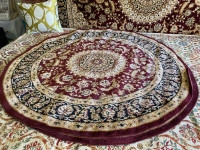 Circle Shape Carpet size 200cm or 80 inches $130 free delivery 