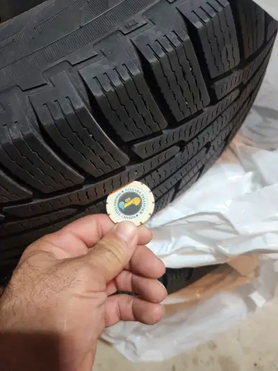 Winter tires used lots of thread left Call or text at 647 668 3766