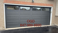 Garage doors installed
