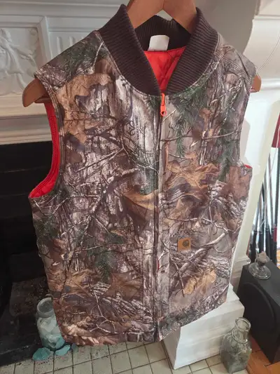 Y2K Carhartt × Realtree camo reversible vest Youth L/Women’s , View more