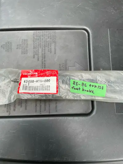 New old stock, brake cable for Honda trx125 ATv 85-86. Asking $40, located in Quispamsis NB