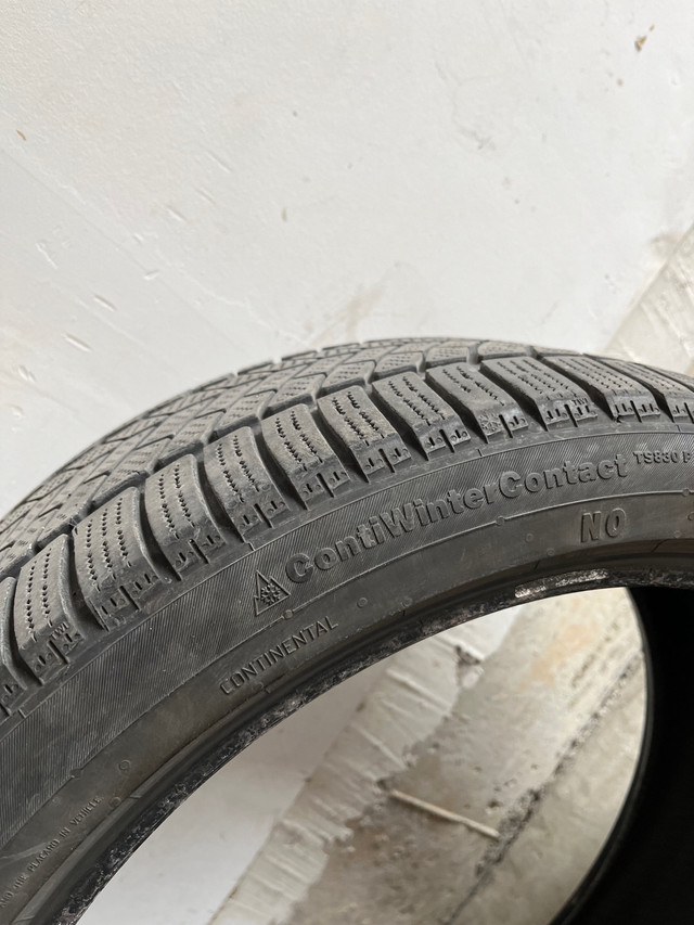 235/40/R19 continental winter tire - one available in Tires & Rims in Oakville / Halton Region - Image 4