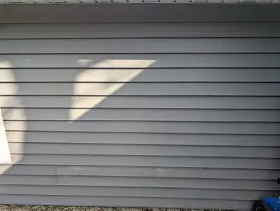 The siding has been outside covered but is brand new. It is extra left over from when I redid my hou...