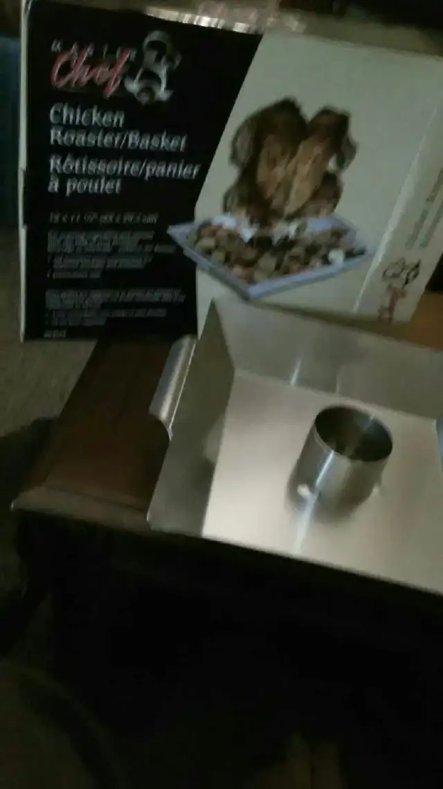 Chefmaster Chicken roaster/basket -NEW