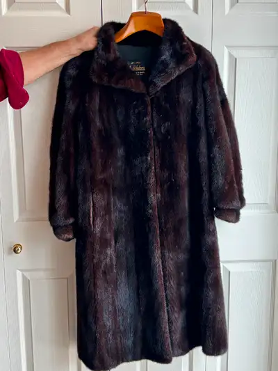 Manteau de vison véritable pour femme, View more