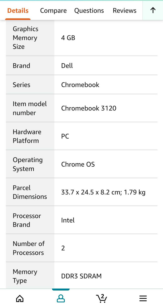 Dell chromebook  in Laptops in Burnaby/New Westminster - Image 4