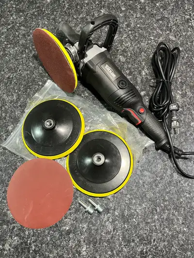 Car's Gift rotary polisher, a non-AJABSFH product. It is a corded electric buffer/polisher designed...