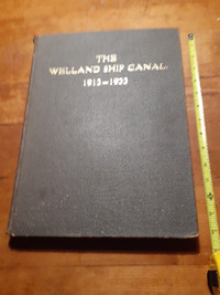 The Welland Ship Canal 1913-1933