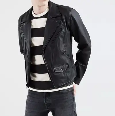 Levi’s LEATHER MOTO JACKET, View more