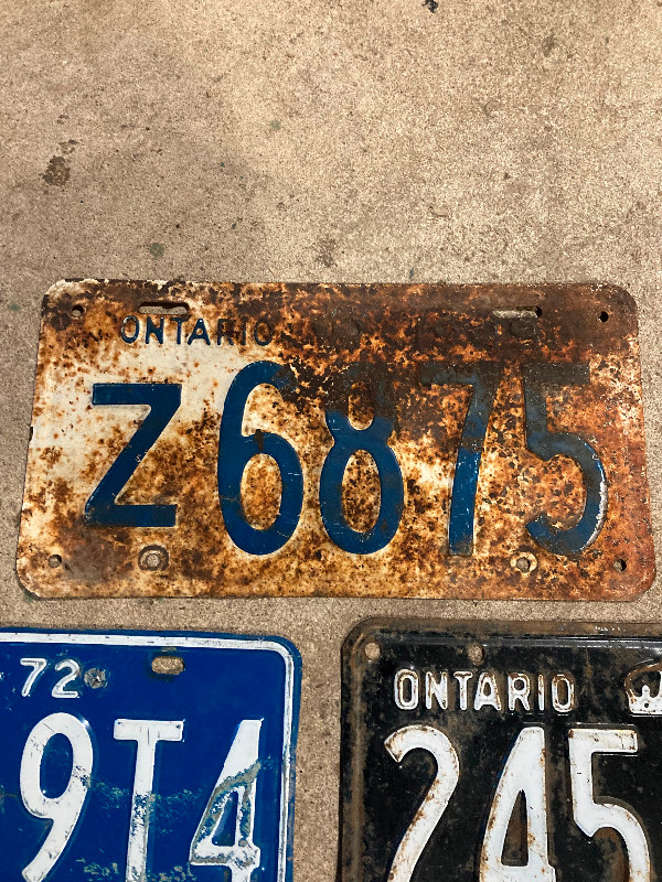 Ontario license plates in Arts & Collectibles in Prince Albert - Image 3