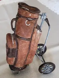 Golf Bag - Desk Top Ornament