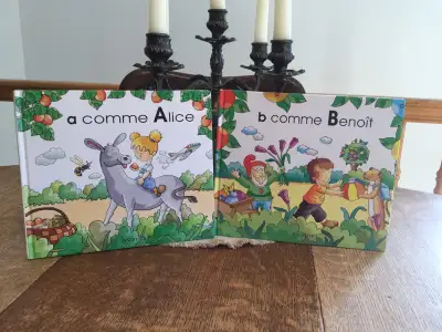 Livres 7$ chacun a ET b (parcontre j'ai 3 séries complètes à vendre 160$ ch. série comme neuves A co...