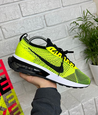 Running Shoes Nike Air Max Flyknit Racer volt brand new mens 10