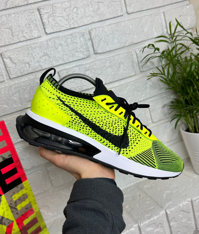 Running Shoes Nike Air Max Flyknit Racer volt brand new mens 10 in Men's Shoes in Mississauga / Peel Region