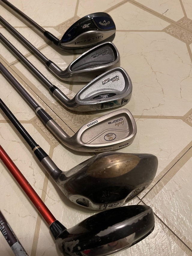 Callaway & Cobra Golf Clubs 7 Clubs Total (See Description) Golf