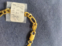 18.K.Gold man chain 