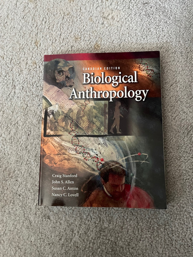 Biological anthropology  in Textbooks in Calgary