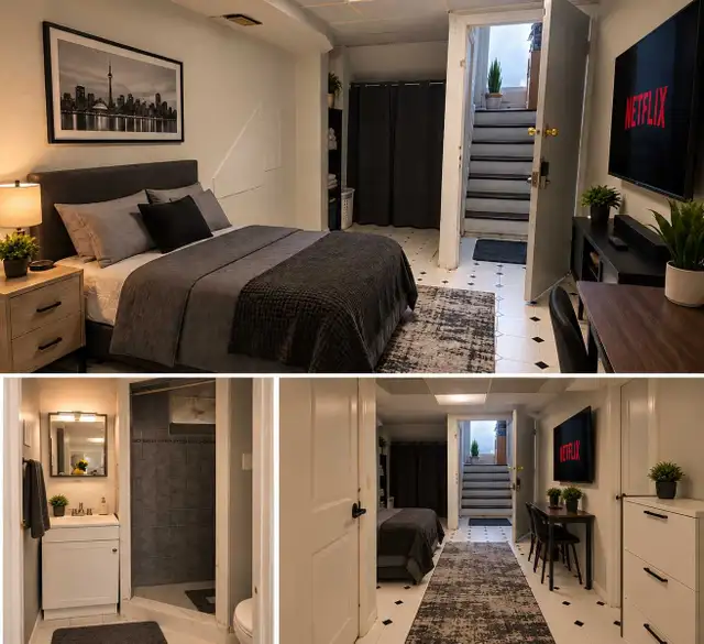 LARGE BACHELOR BASEMENT -Malton