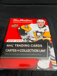 2018-2019 Tim Hortons NHL Trading Card Album
