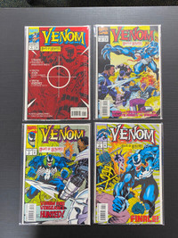 Venom: Night of Vengeance 1-4 set low print run HTF high grad