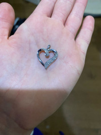 Heart necklace piece 