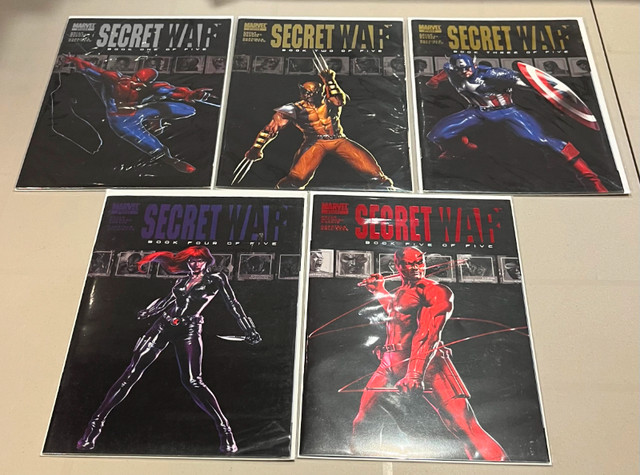 Secret War #1-5 1st QUAKE Complete Set Marvel Comics Bendis in Comics & Graphic Novels in City of Toronto