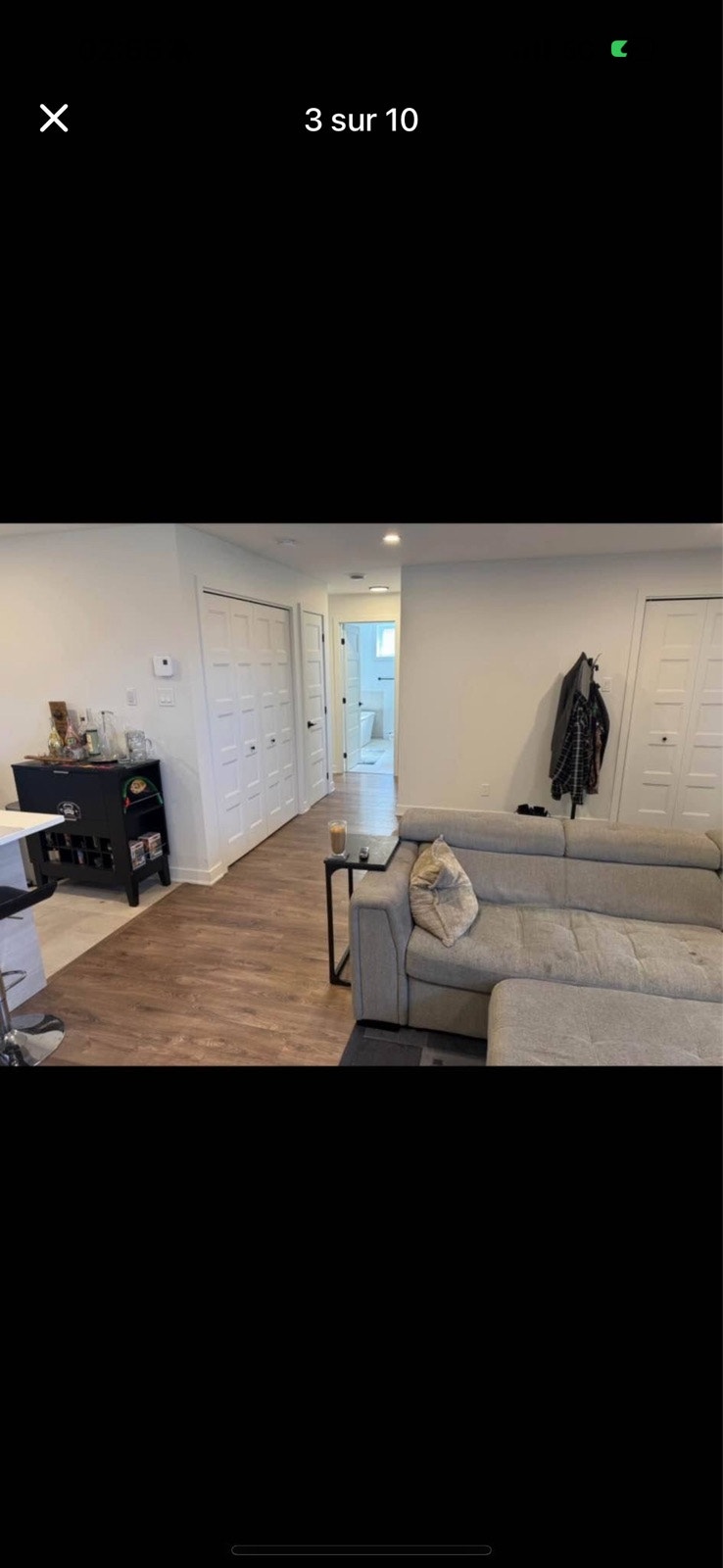 appartement de 3 chambres 1 salle de bain — photo 2
