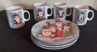 Christmas Plates and Mugs