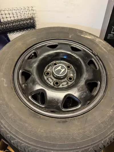 OEM Honda factory rims good for putting Honda car on winter tires or spares etc 5x114.3 bolt battern...