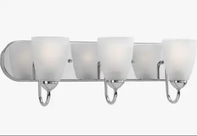 NEW Progress Lighting 3-Light Vanity Light Fixture, View more
