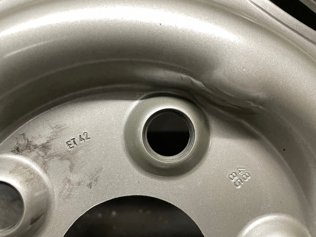 PORSCHE spare rim+VREDESTEIN 165/15 not used 911.361.022.11 ET42 in Tires & Rims in City of Toronto - Image 4