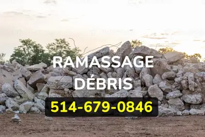 Ramassage ✅Terre ✅Béton ✅Débris ****514 679 0846****, View more