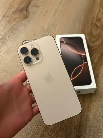 iPhone 16 Pro Max 256GB Gold, View more