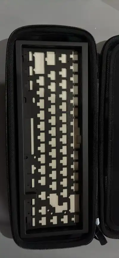 Qwertykeys, QK65 Brand new stainless steel heavy duty custom keyboard casing for keyboard enthusiast...