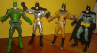 Batman 4x figurines de 6 1/2 pouces/inches figures x4 (add no. 2