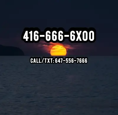 Exotic Phone Numbers 416-666-6X00 Vanity Vip Phone Numbers, View more