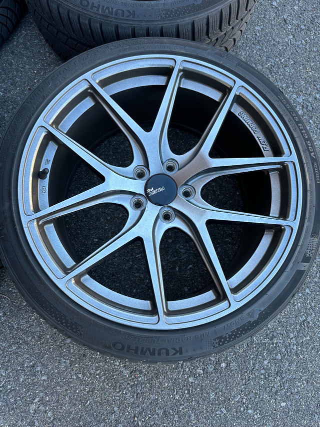 19” Fast Wheels FC04 and Kumho Wintercraft WP72 in Tires & Rims in Ottawa - Image 4