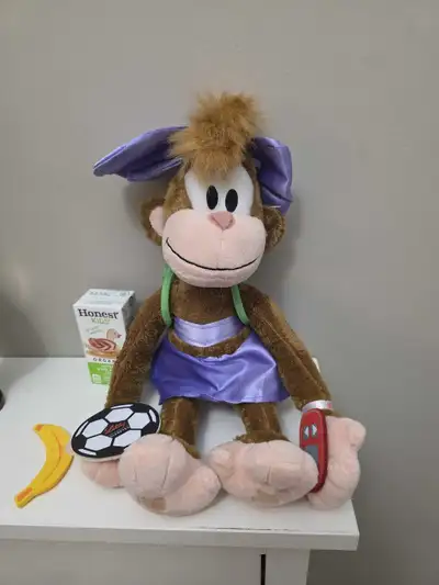 Disney Lily plush Coco Diabetes Awareness Monkey, View more