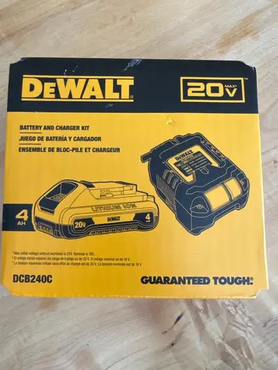 DeWalt 20V Battery Charger Kit, View more