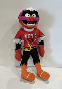 Muppets Animal 1995 NHL Ice Hockey Player 11” Jim Henson Plush M