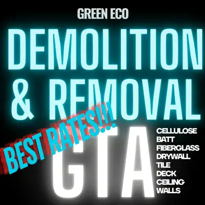 - Safe and Efficient Removal of: Concrete Brick Drywall Tiles Decks Ceilings Flooring Interior Trim...