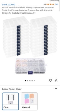 32 Pack Mini Plastic Organizer Box Hamilton Ontario Preview