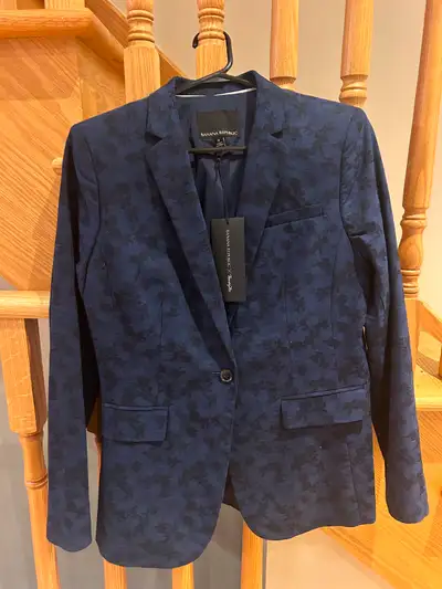 Never been worn suit jacket. Bought thinking would wear for an occasion, but never did. Originally $...