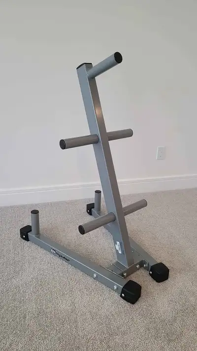 Olympic Weight Plate Tree Vo3 Impulse Series Perfect Condition, View more