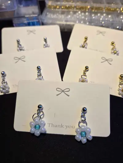 Handmade earrings, View more