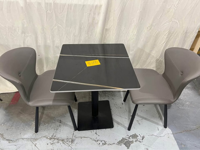 Small Dining Set – Table + 2 Chairs | Brand New | $365–$479 dans Mobilier de salle à manger et cuisine  à Longueuil/Rive Sud - Image 2