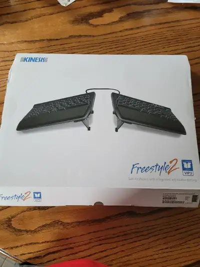 Kinesis Freestyle2 VIP3 split keyboard, View more